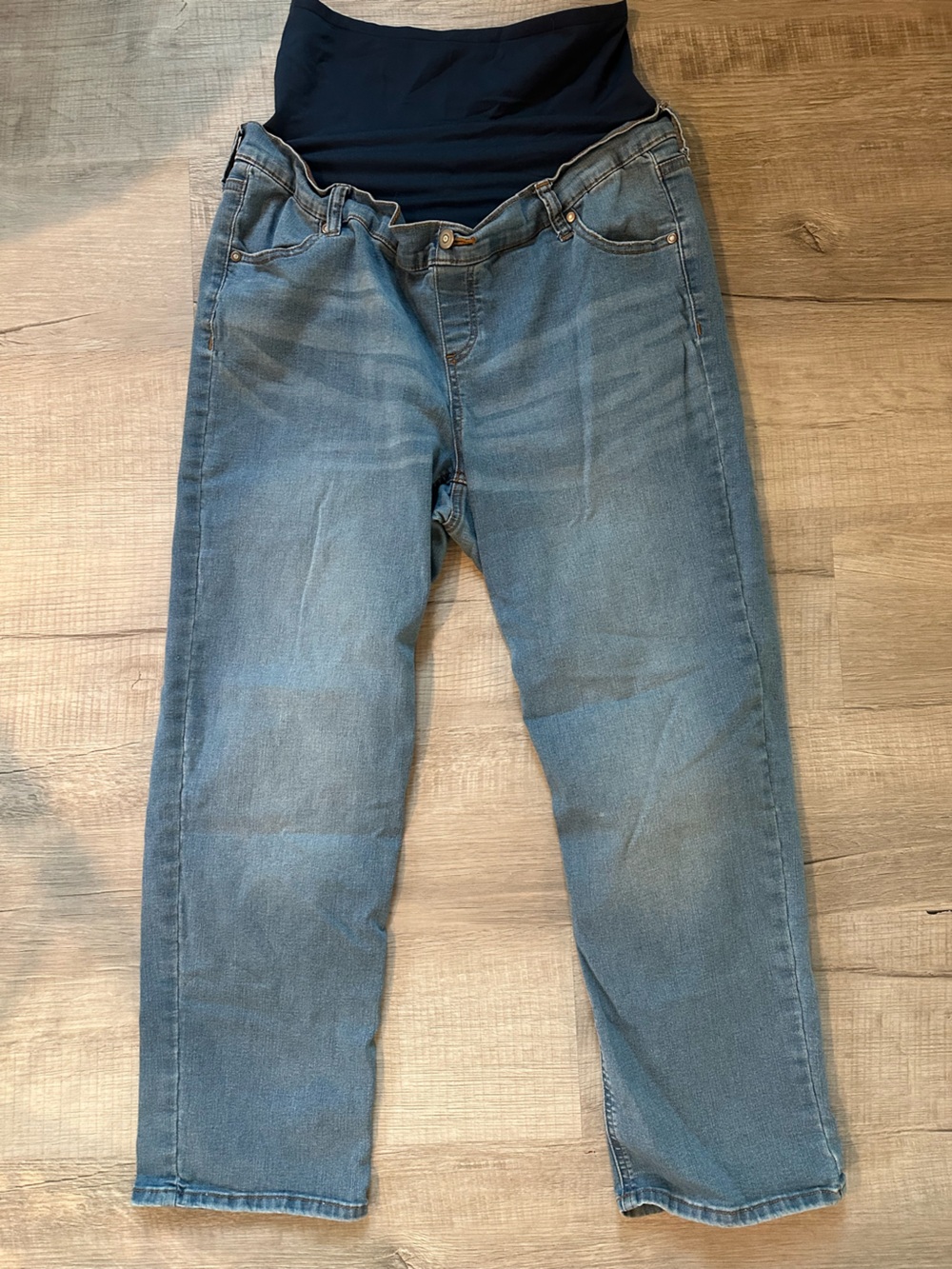 Maternity Blue Denim Jeans